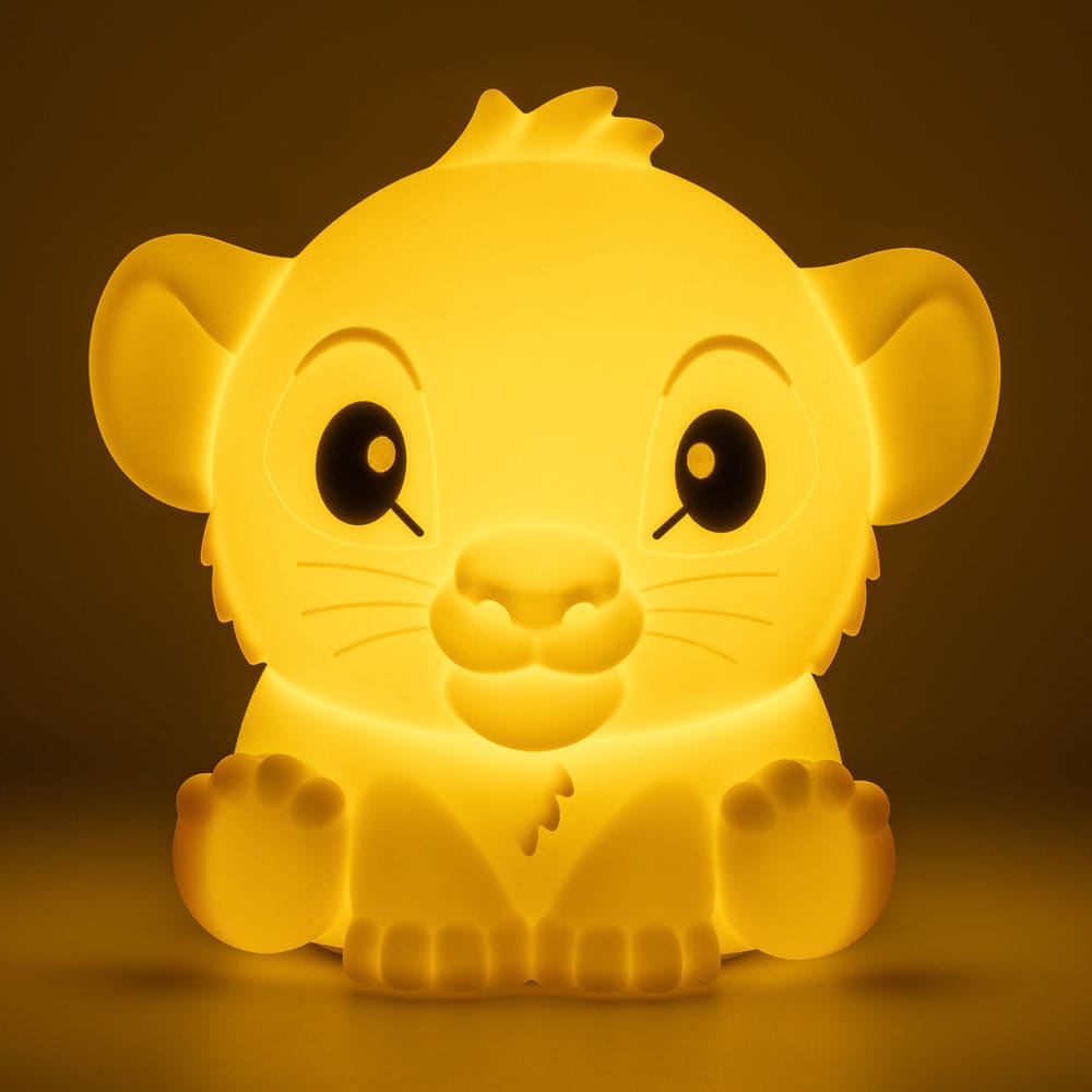Disney Squishy Glo Silikonlampa Lejonkungen Simba 15 cm Paladone Products