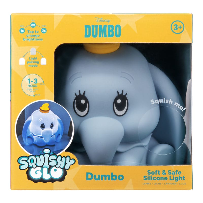 Disney Squishy Glo Silicon Light Dumbo Paladone Products