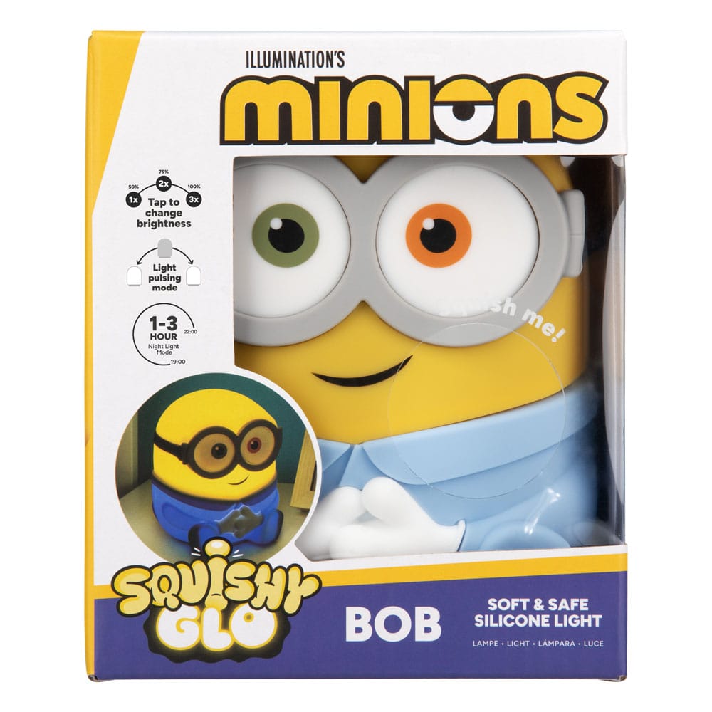 Minions Squishy Glo Silicon Light Bob 15 cm Paladone Products