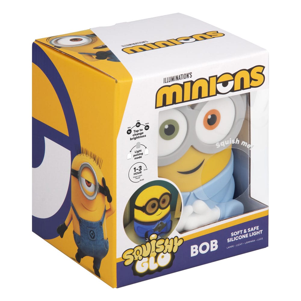 Minions Squishy Glo Silicon Light Bob 15 cm Paladone Products