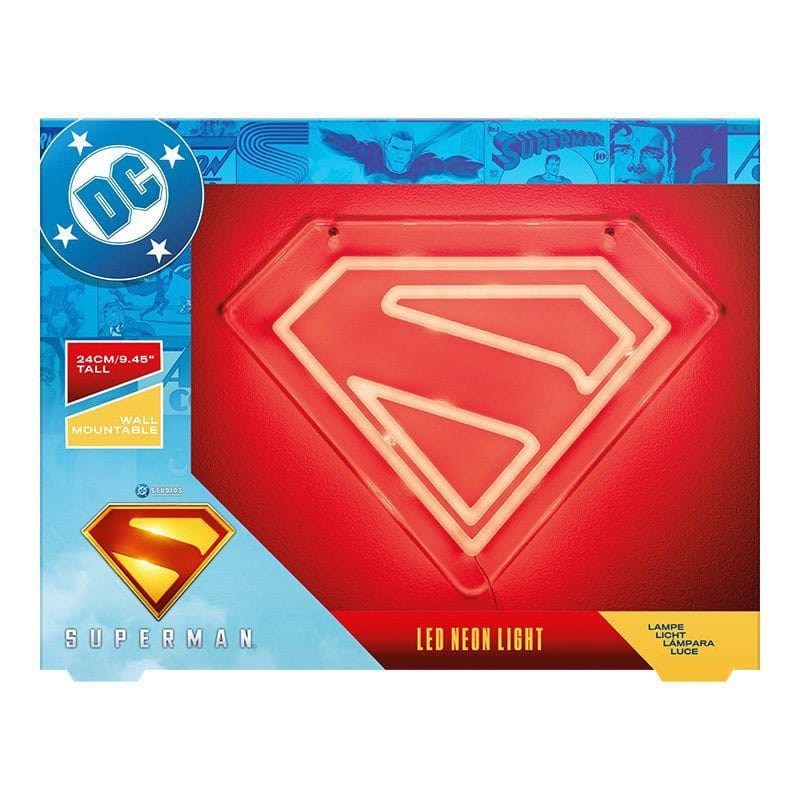 DC Comics Superman LED Vägglampa Paladone Products