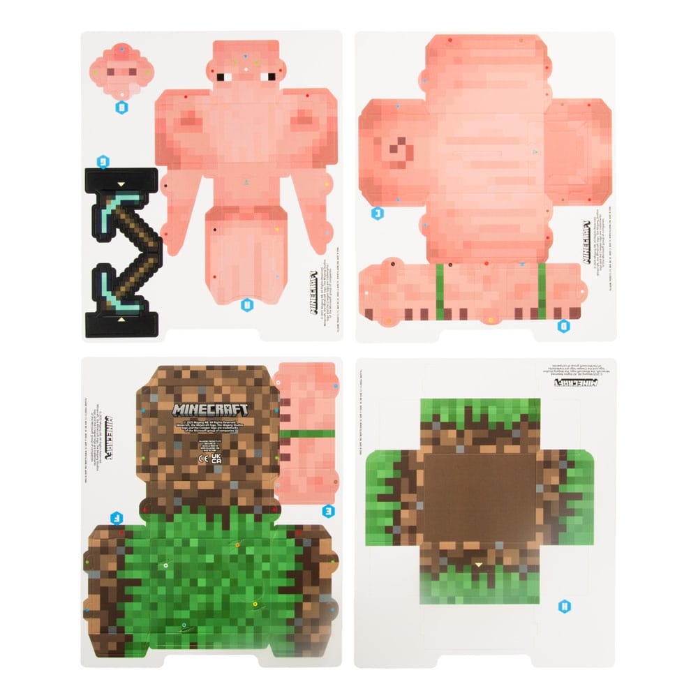 Minecraft Build Your Own Sparbössa Treasure Schwein Paladone Products