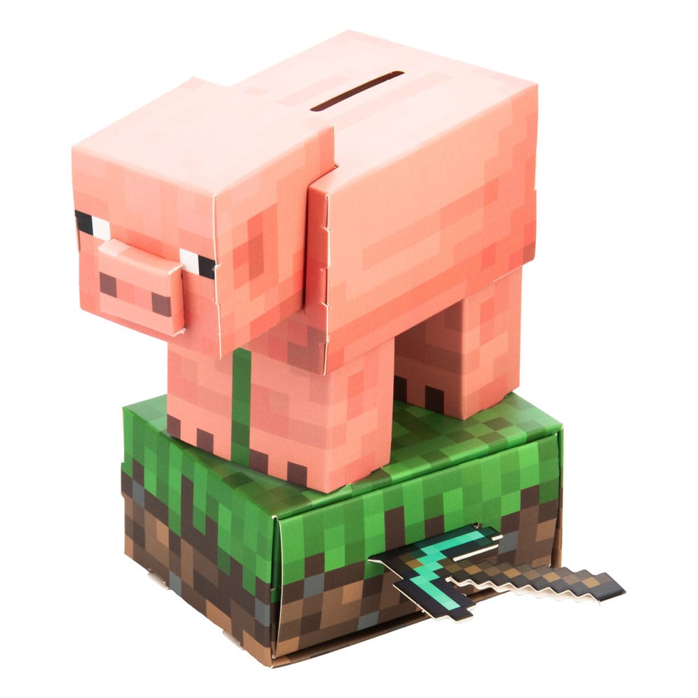 Minecraft Build Your Own Sparbössa Treasure Schwein Paladone Products