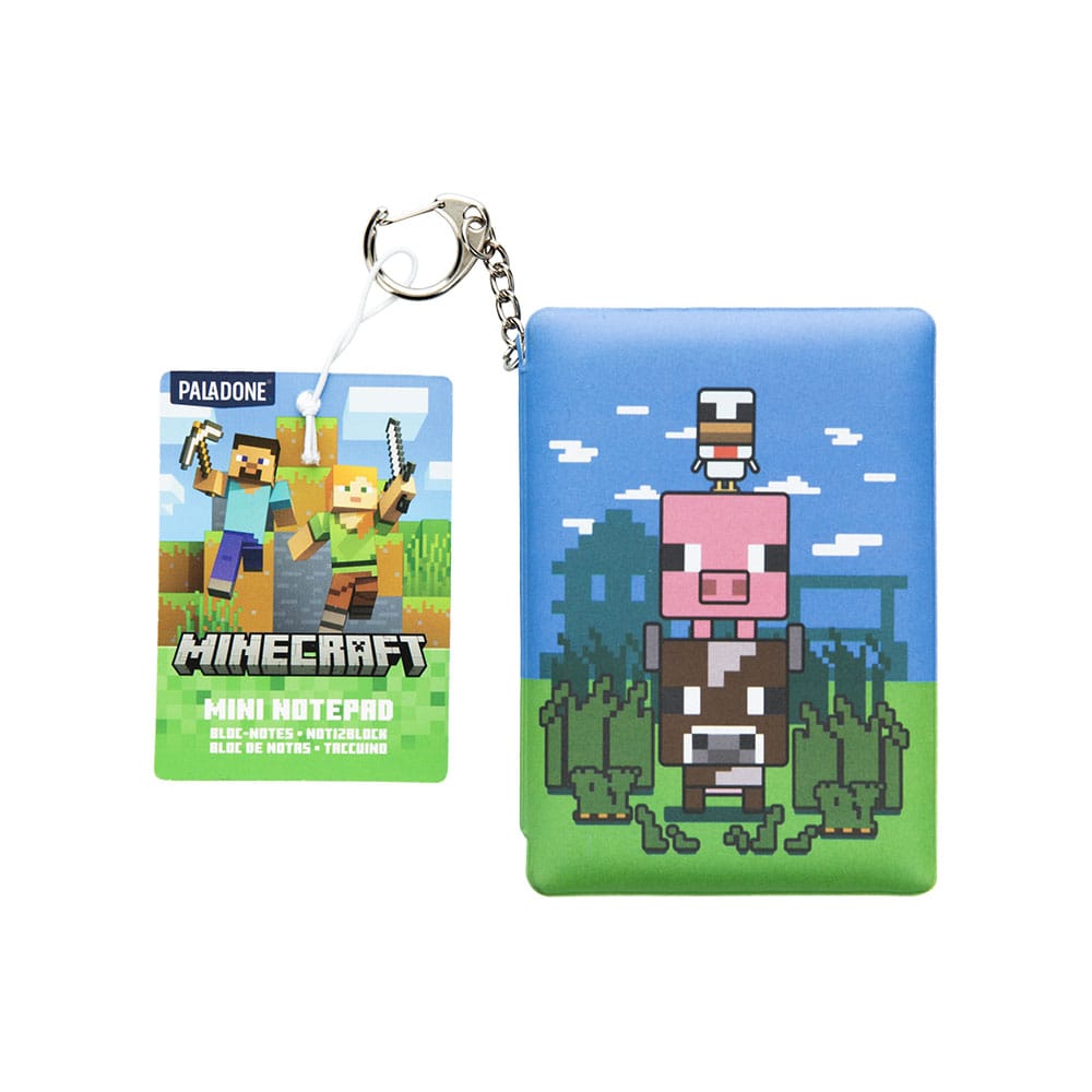 Minecraft Nyckelring Puffy Notepad - Kreativ och Praktisk Paladone Products