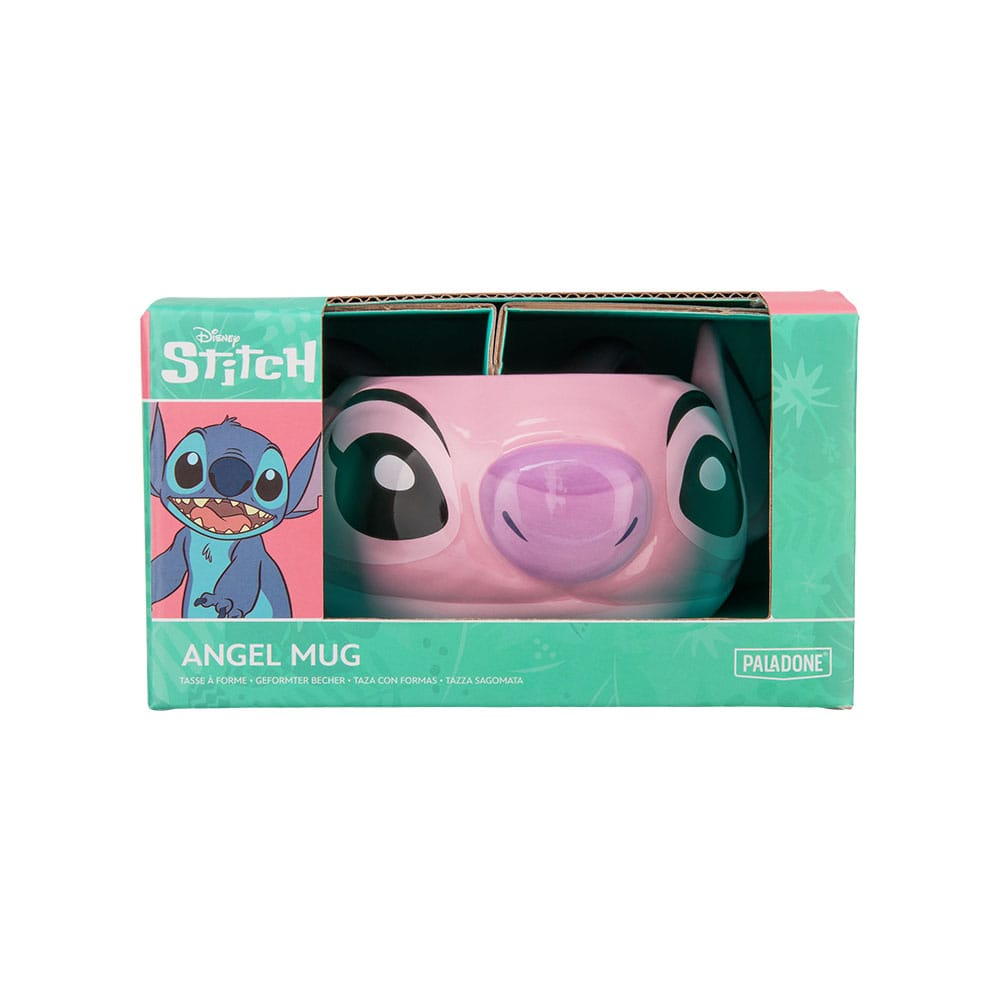 Lilo & Stitch Formad Mugg Angel - Officiellt Licensierad Keramikmugg Paladone Products