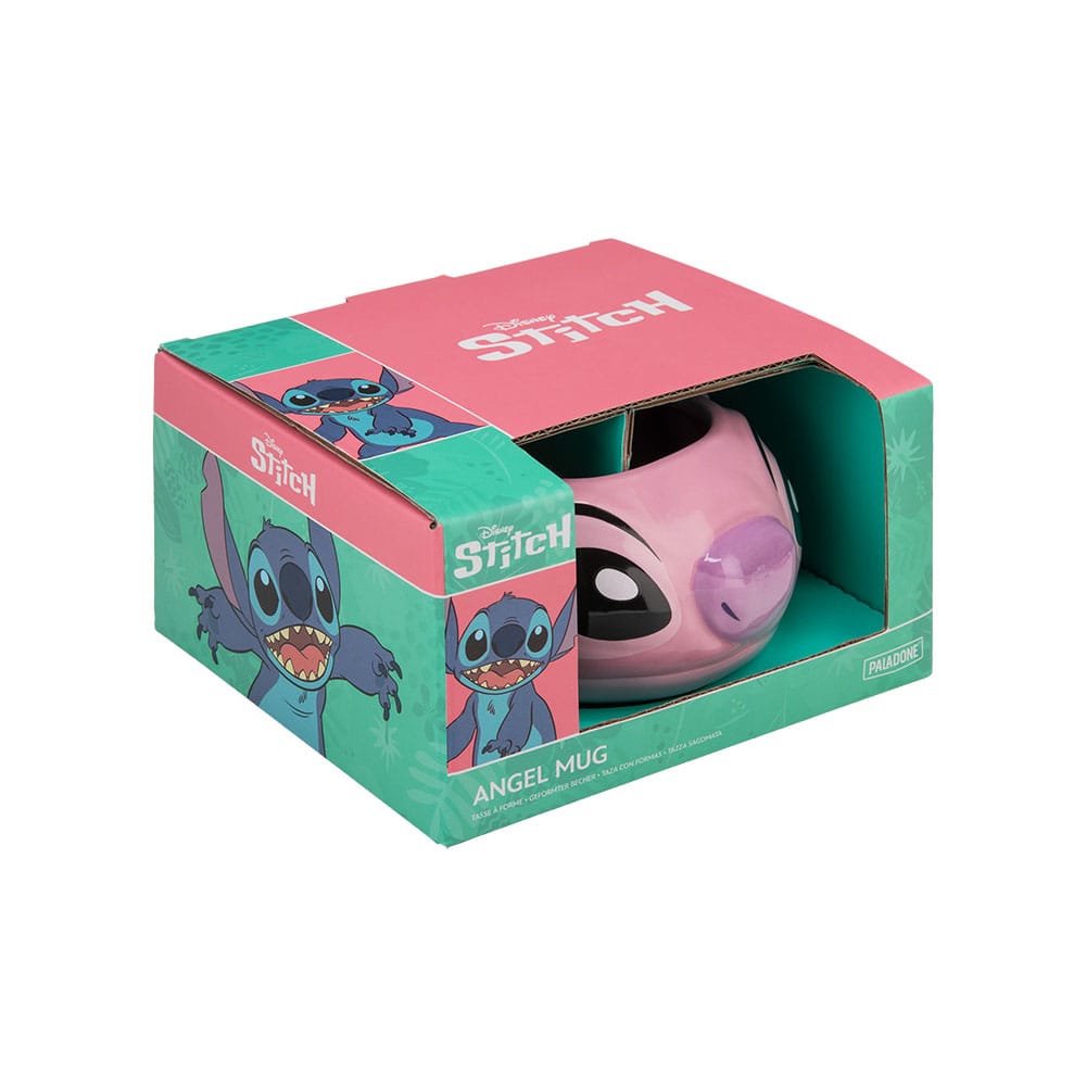 Lilo & Stitch Formad Mugg Angel - Officiellt Licensierad Keramikmugg Paladone Products