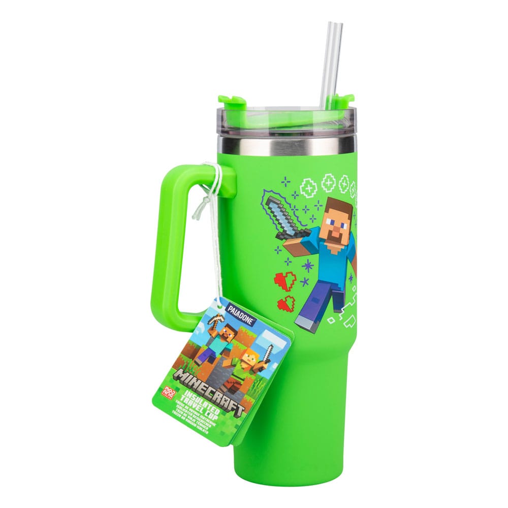 Minecraft Multiway Travel Cup Grön Paladone Products