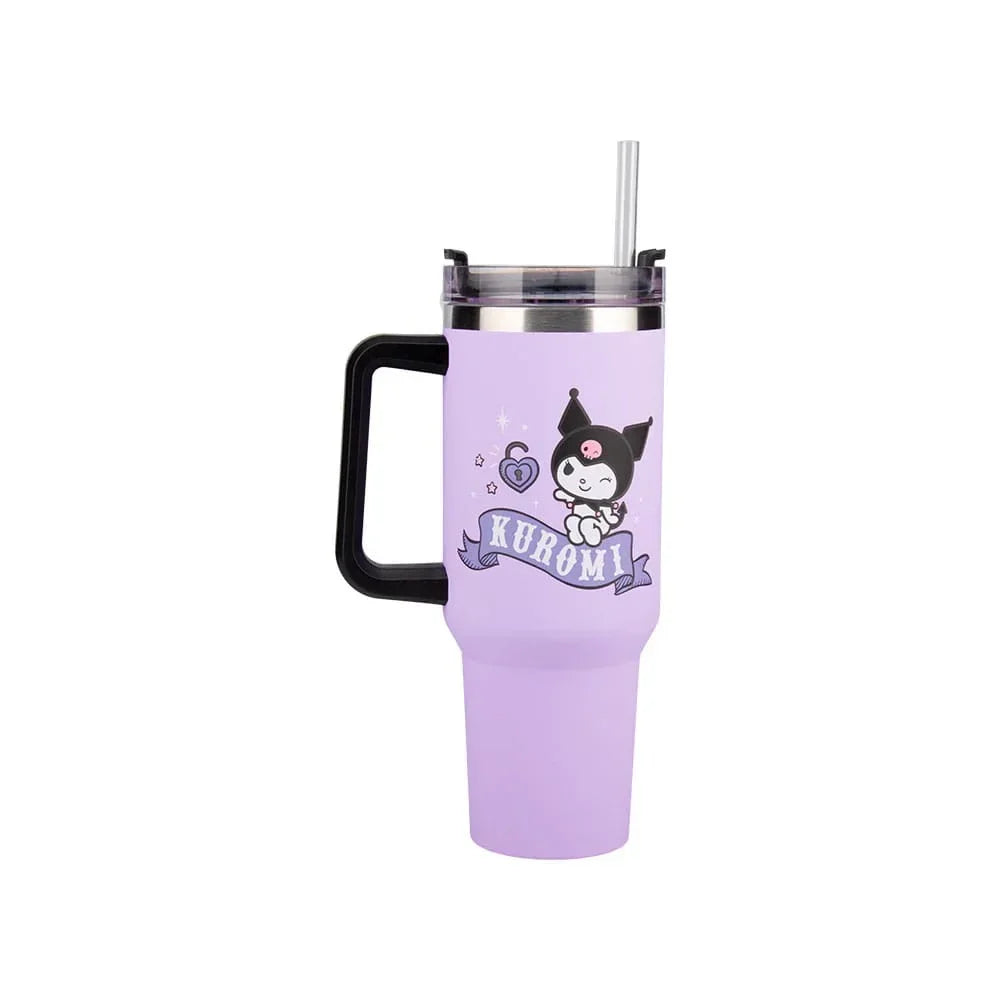 Sanrio Multiway Travel Cup Kuromi - 1,2L med sugrör Paladone Products