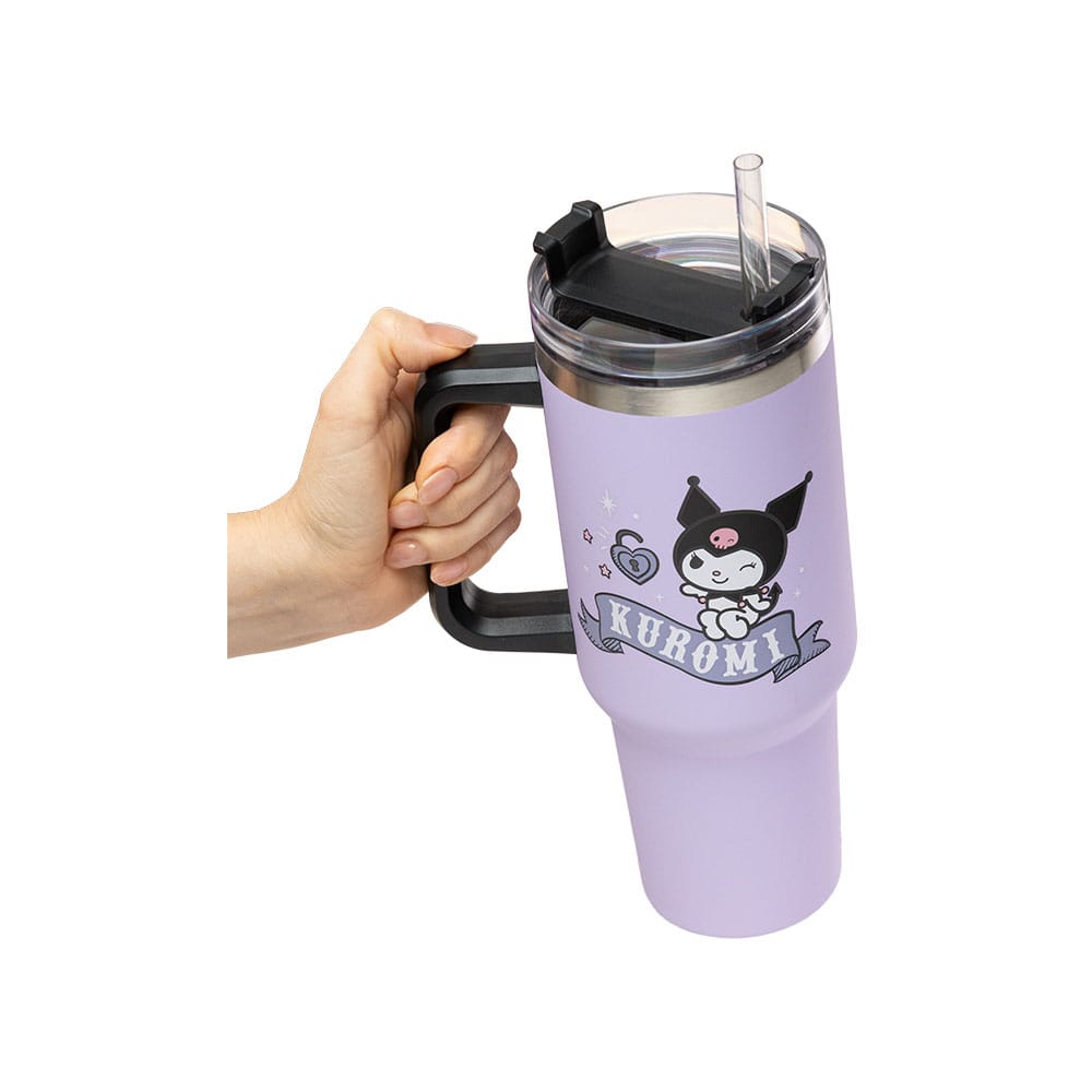 Sanrio Multiway Travel Cup Kuromi - 1,2L med sugrör Paladone Products