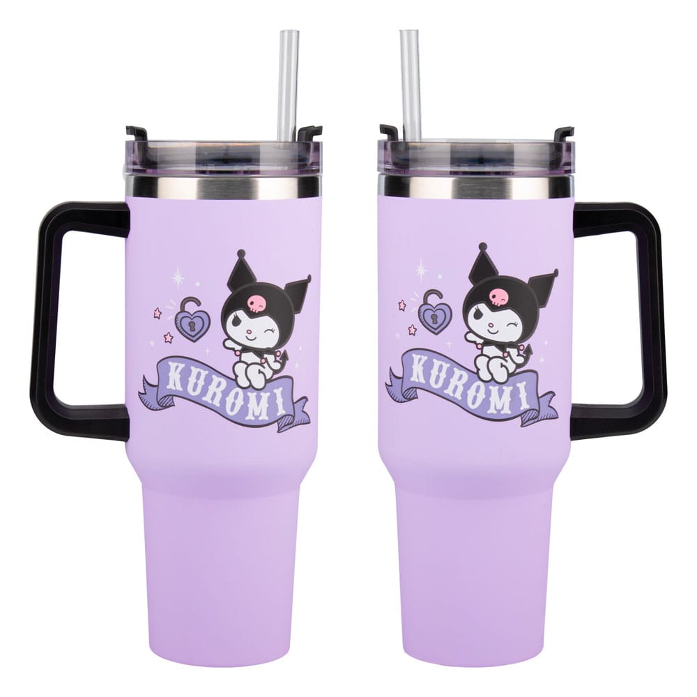 Sanrio Multiway Travel Cup Kuromi - 1,2L med sugrör Paladone Products