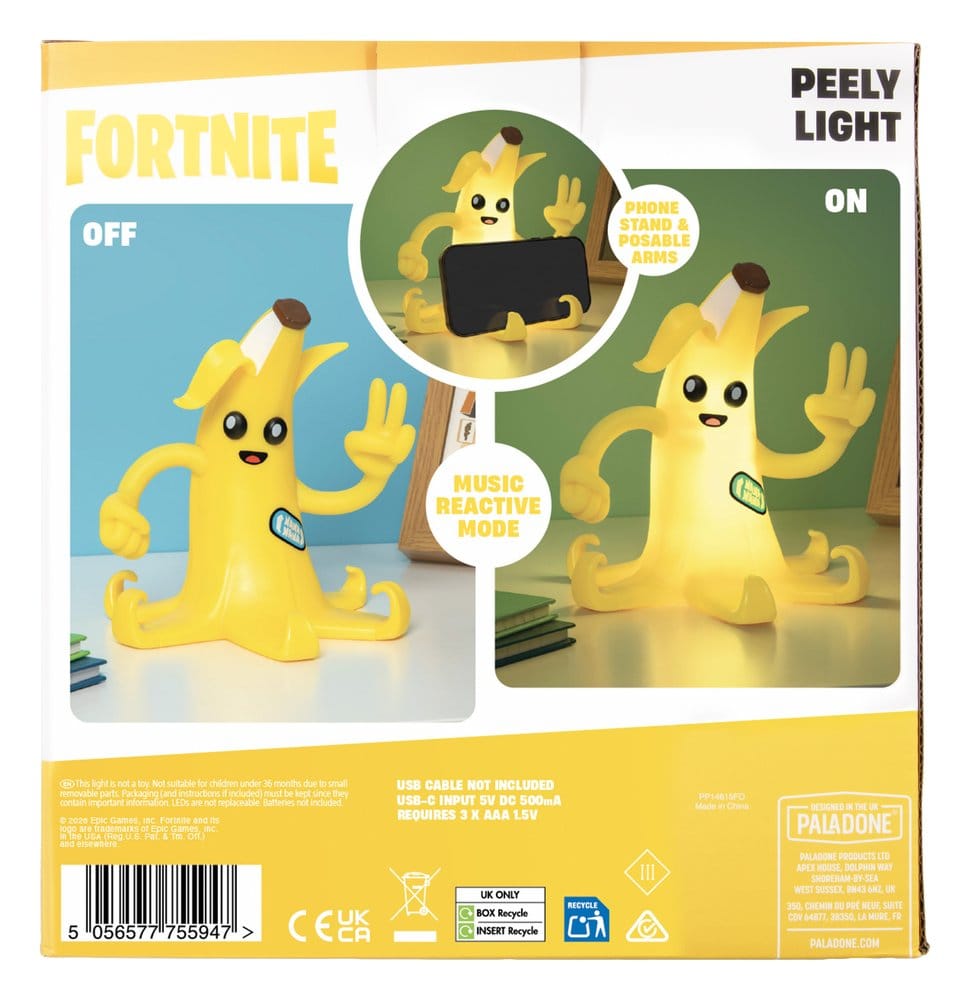 Fortnite Light Peely lampa 20 cm