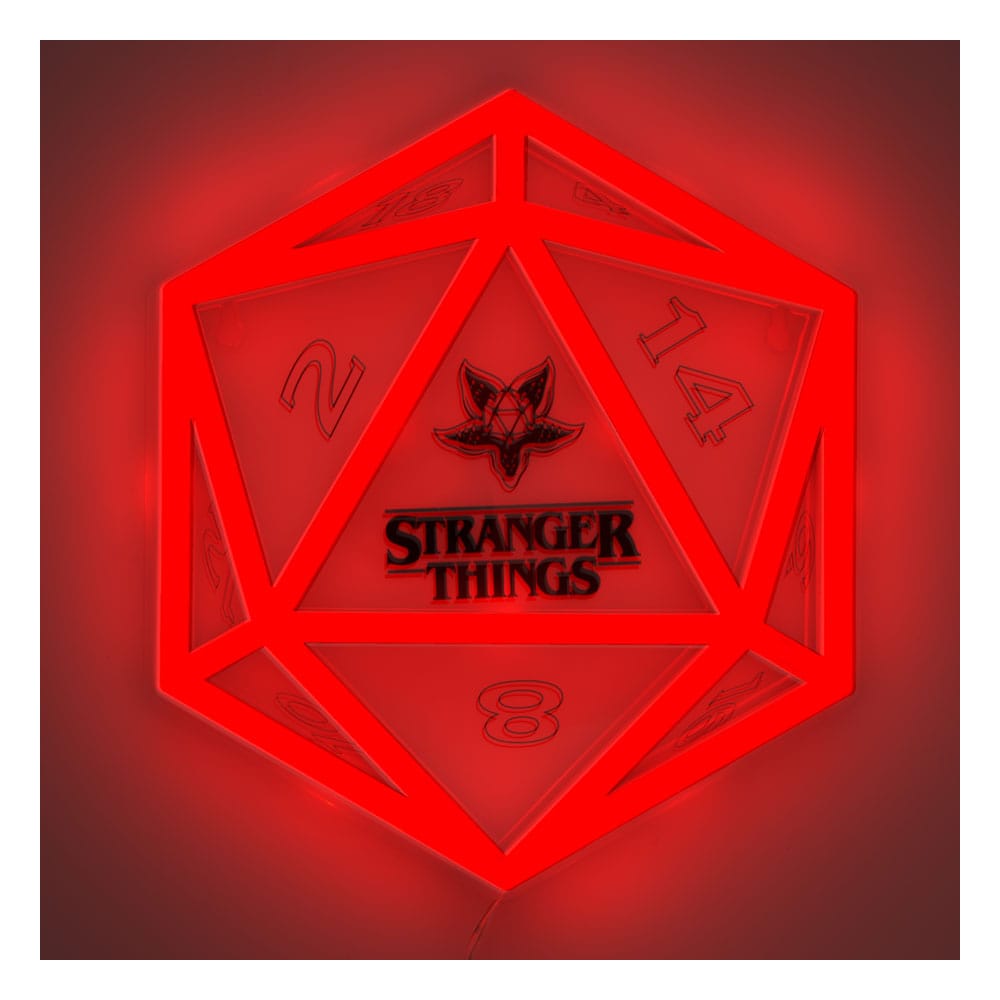Stranger Things 5 LED Vägglampa Neon Paladone Products