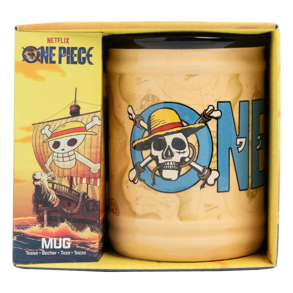 One Piece Shaped Mug Jolly Roger - Officiell Keramikmugg Paladone Products