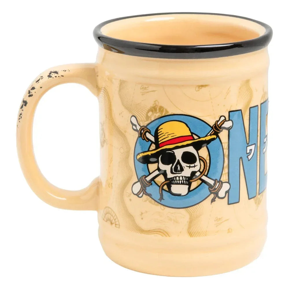 One Piece Shaped Mug Jolly Roger - Official Ceramic Mug