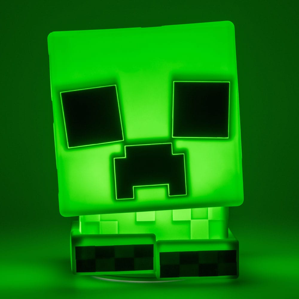 Minecraft Squishy Glo Silicon Light Creeper 15 cm Paladone Products