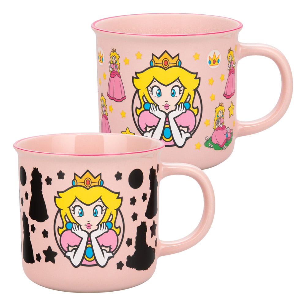Super Mario Heat Change Mug Princess Peach Paladone Products
