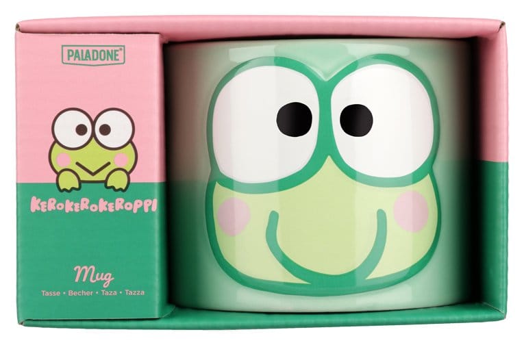 Sanrio Mug Keroppi Embossed