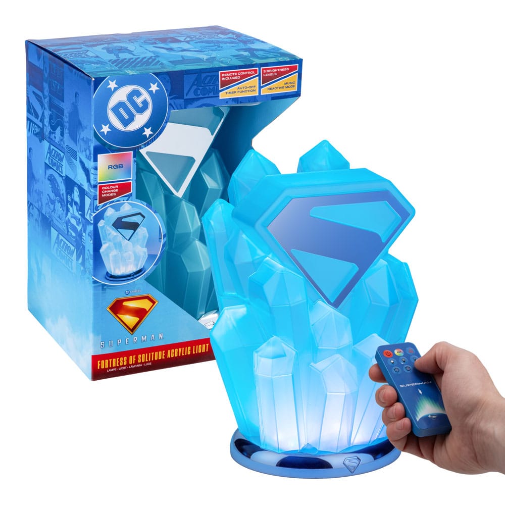 DC Comics Light Superman Fortress of Solitude - Officiell Belysning Paladone Products