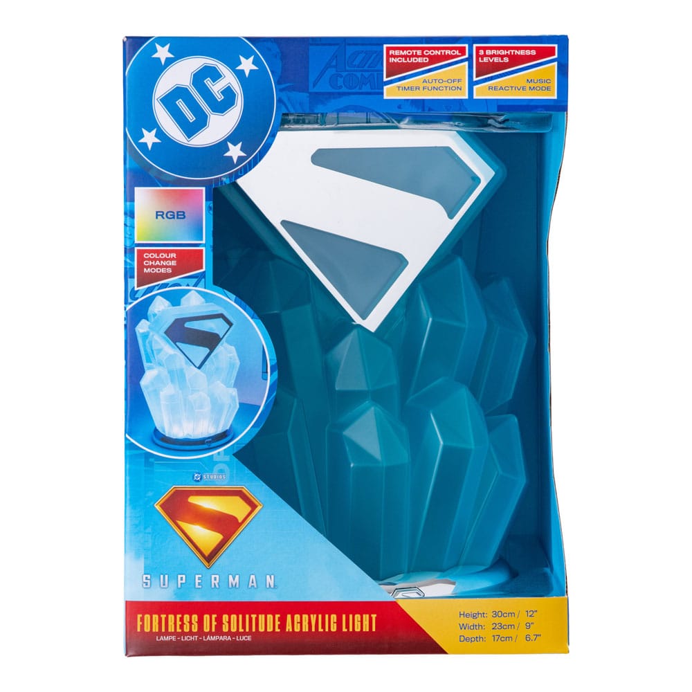 DC Comics Light Superman Fortress of Solitude - Officiell Belysning Paladone Products