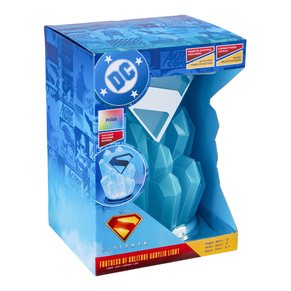 DC Comics Light Superman Fortress of Solitude - Officiell Belysning Paladone Products