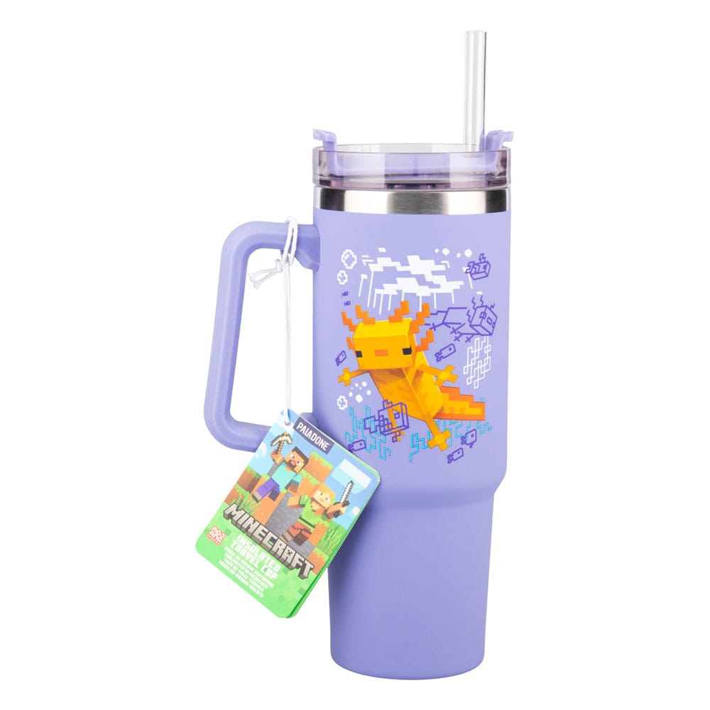 Minecraft Multiway Travel Cup Lila Paladone Products