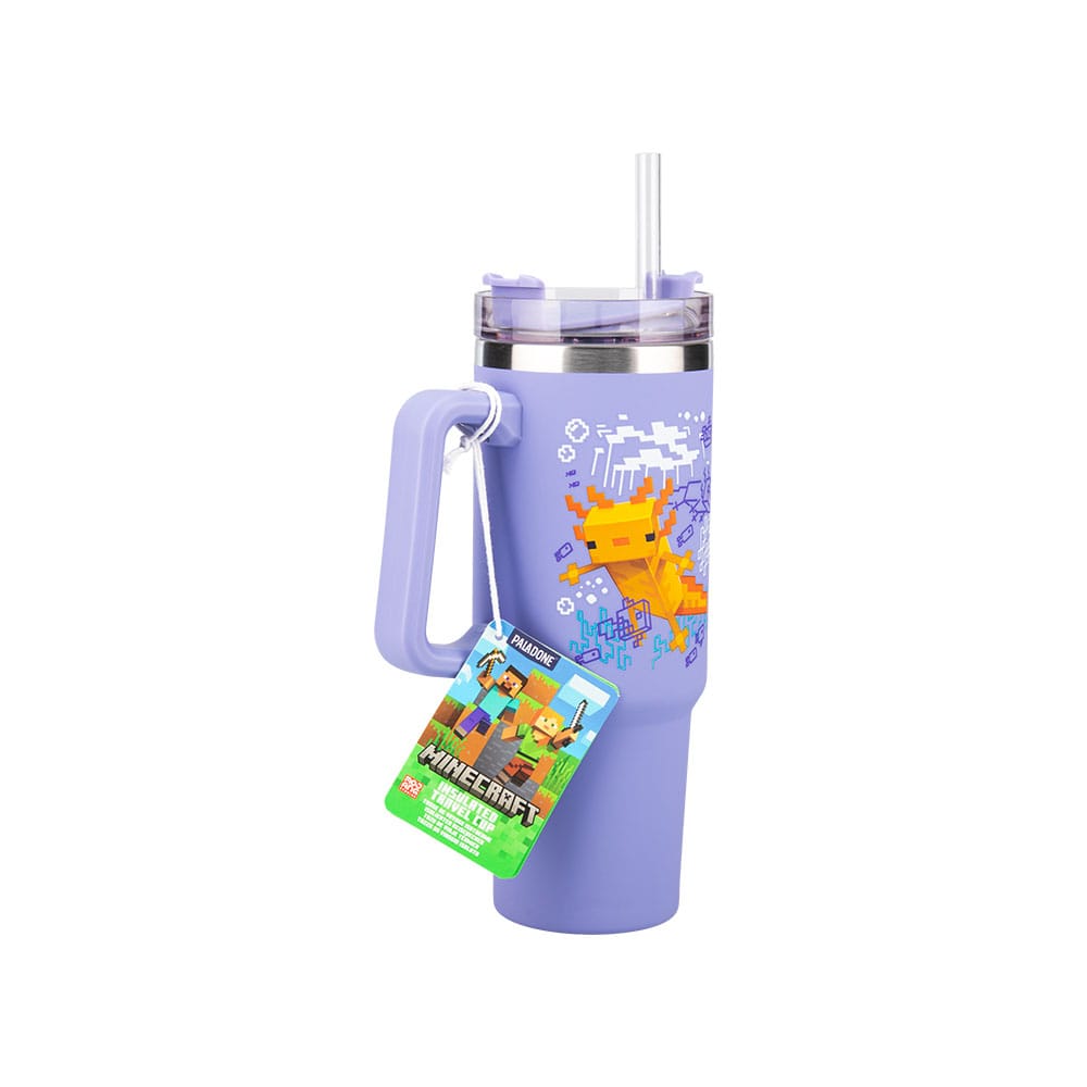 Minecraft Multiway Travel Cup Lila Paladone Products
