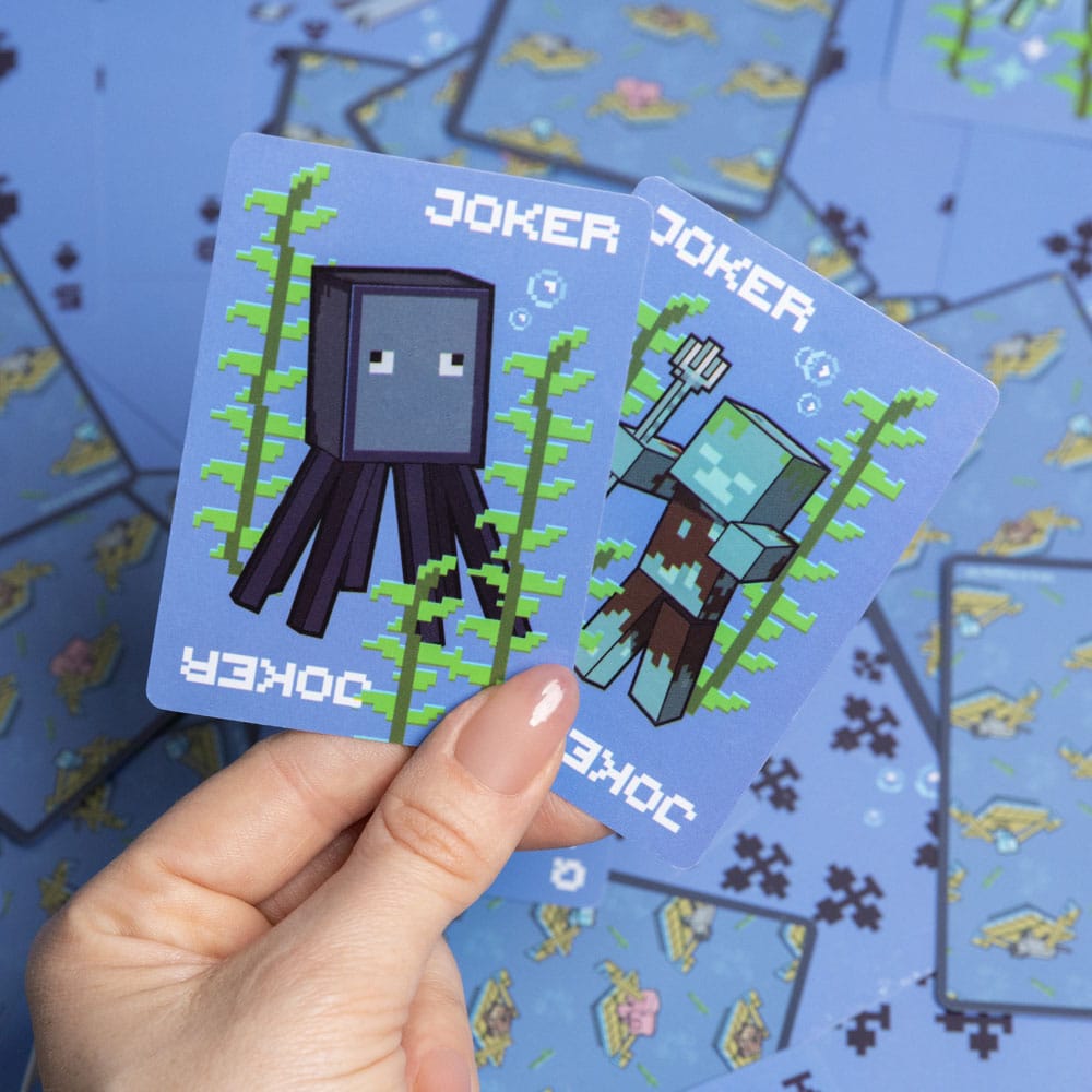 Minecraft Spelkort Vattentåliga Paladone Products
