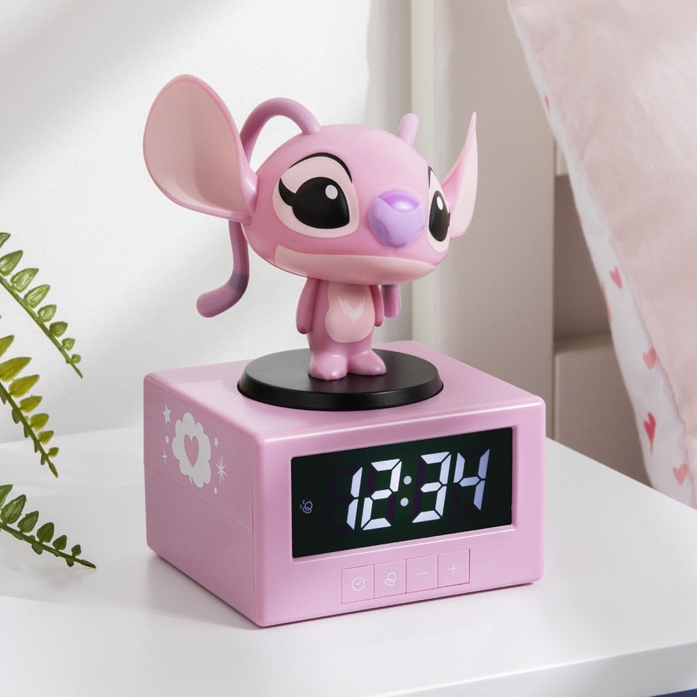 Lilo & Stitch Icon Alarm Clock Angel 12 cm Paladone Products
