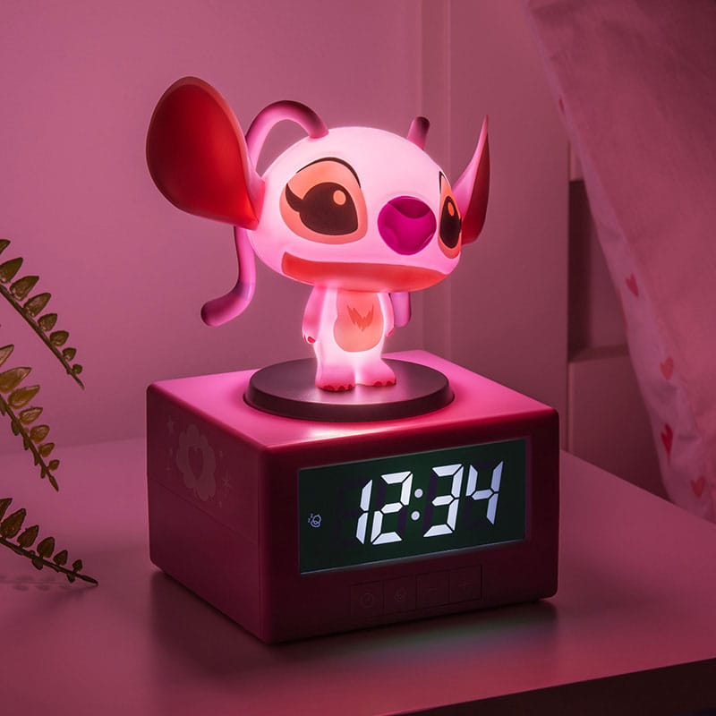 Lilo & Stitch Icon Alarm Clock Angel 12 cm Paladone Products