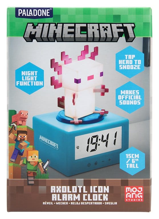 Minecraft Icon Alarm Clock Axolotl