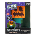Minecraft Icons Light Zombie Jack O Lantern 10 cm Paladone Products