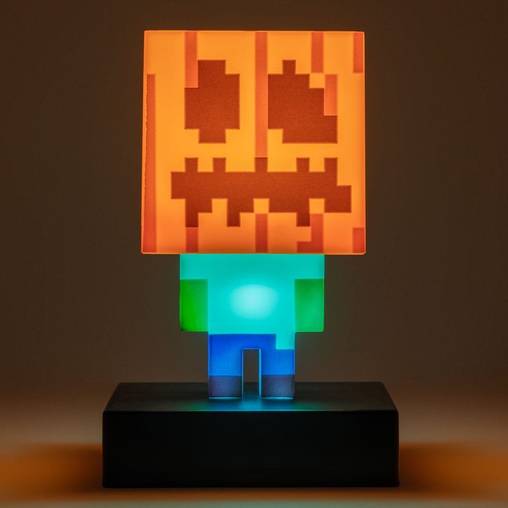 Minecraft Icons Light Zombie Jack O Lantern 10 cm Paladone Products