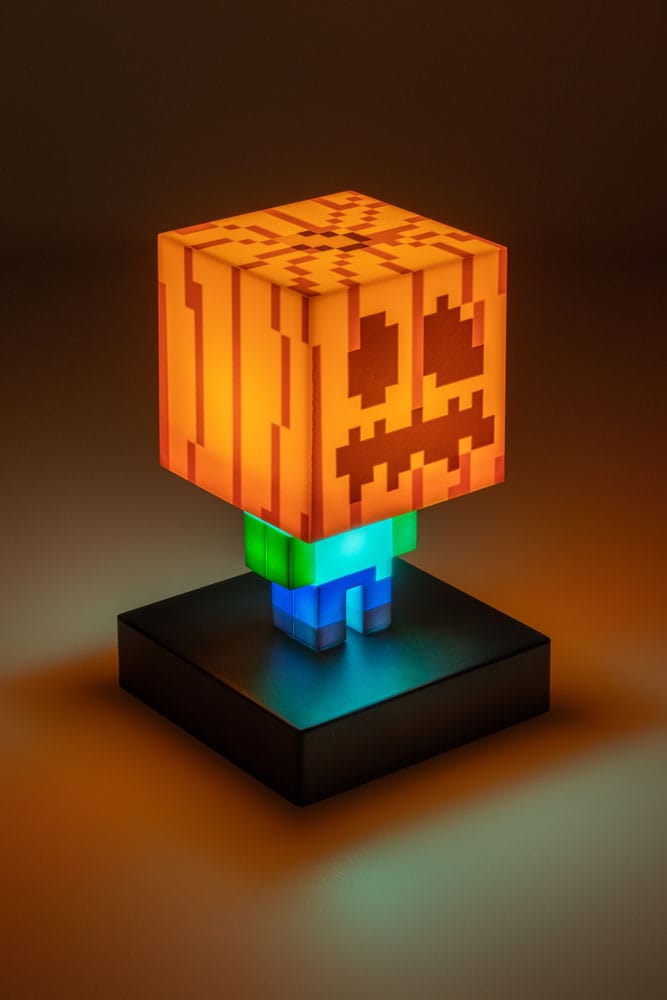 Minecraft Icons Light Zombie Jack O Lantern 10 cm Paladone Products