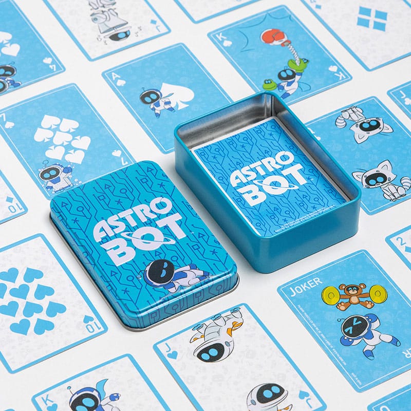 Astro Bot Spelkort i Metall Paladone Products