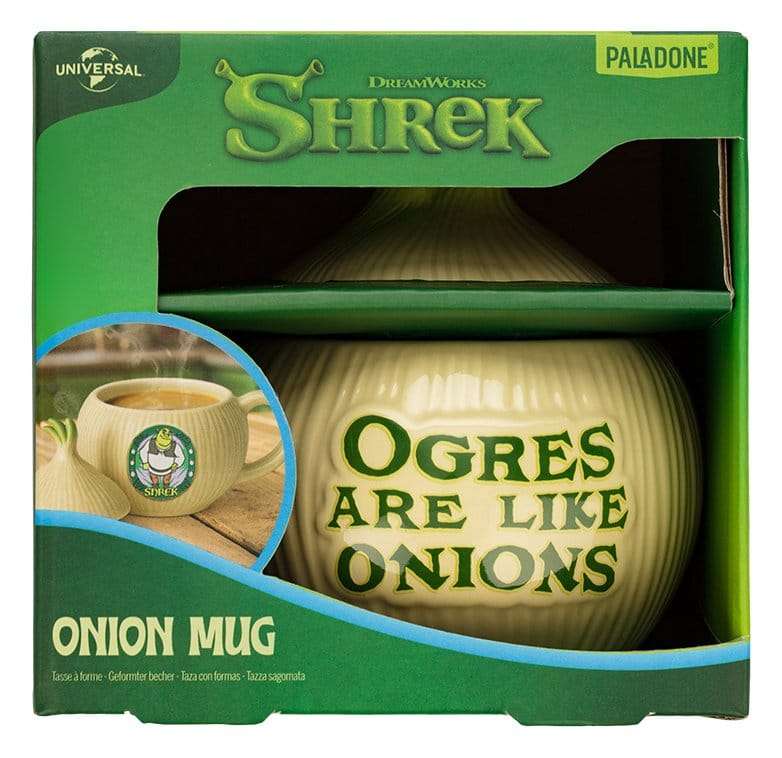 Shrek Mug Onion with Lid