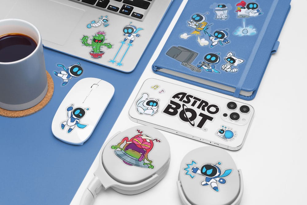 Astro Bot Gadget Sticker Set - Astro Bot Paladone Products