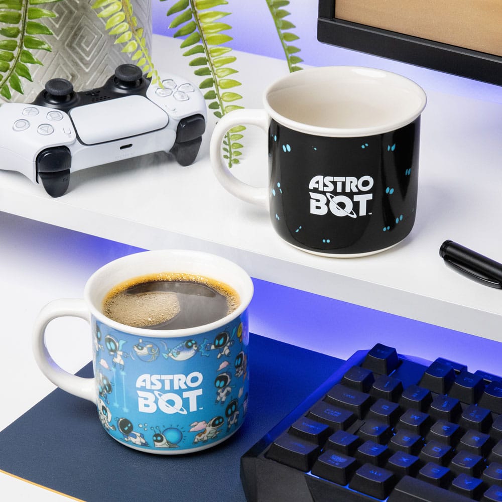 Astro Bot Heat Change Mug med Astro Bot-logotyp Paladone Products