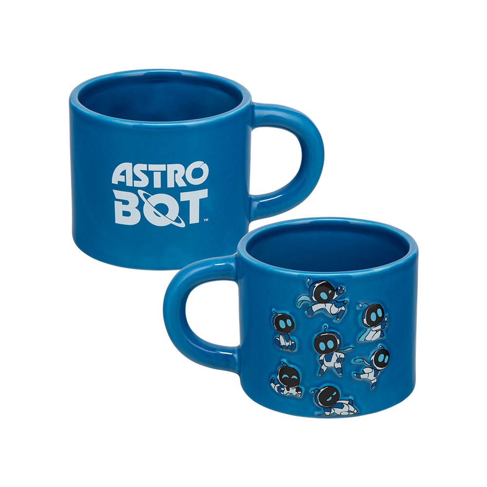 Astro Bot Prägling Mugg med Astro Bot Figurer Paladone Products