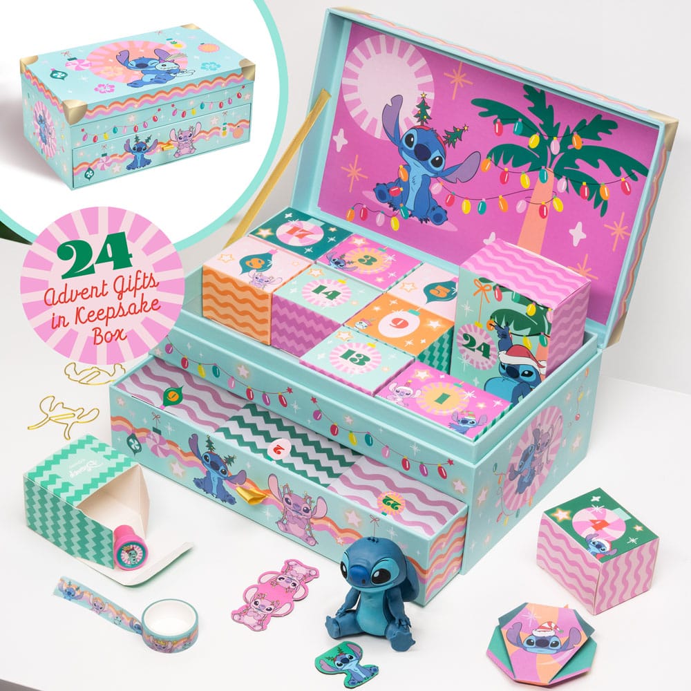 Lilo & Stitch Advent Calendar Keepsake Box - Advent Calendar med Stitch & Angel Paladone Products