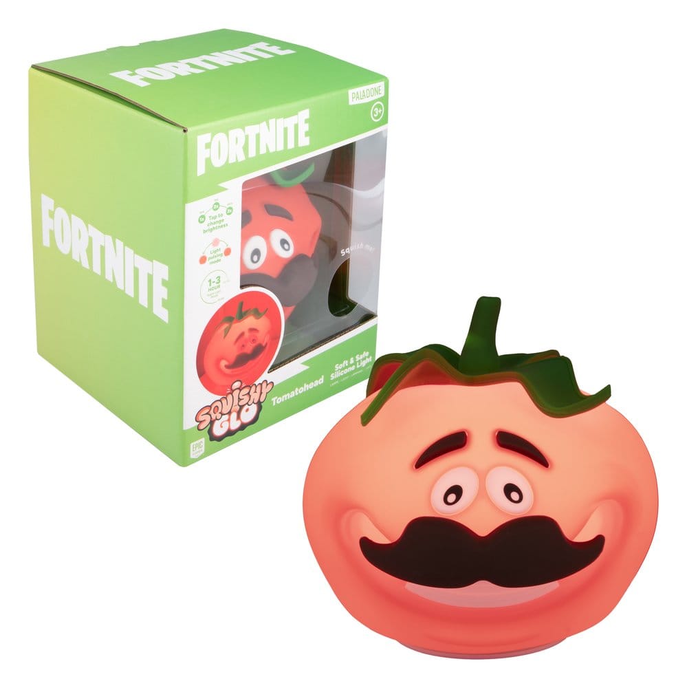 Fortnite SquishyGlo silikonlampa uppladdningsbar 15 cm