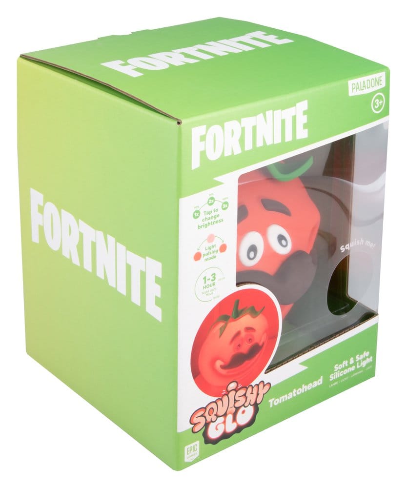 Fortnite SquishyGlo silikonlampa uppladdningsbar 15 cm