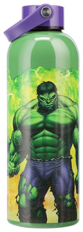Marvel Universe vattenflaska i metall Hulk med bärögla