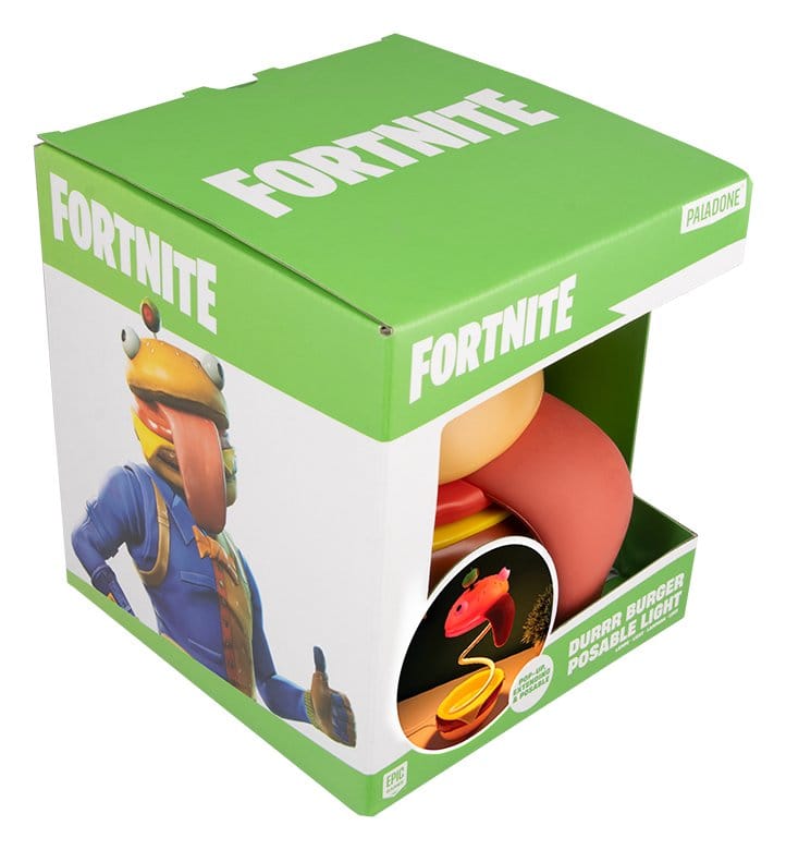 Fortnite Durrr Burger böjbar lampa 30 cm
