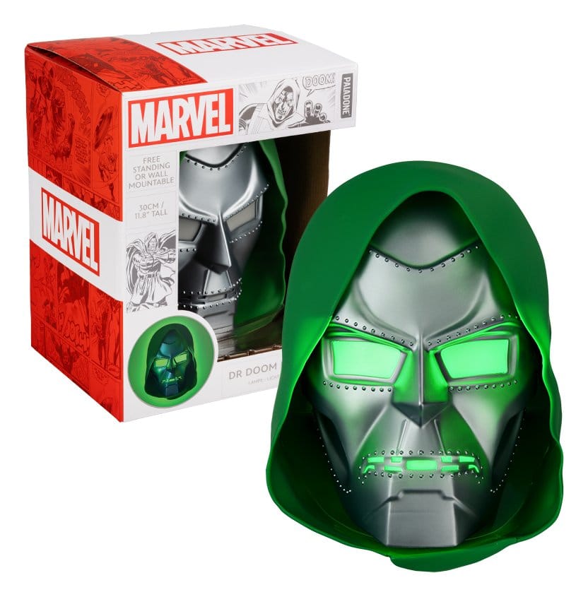 Marvel Universe lampa Dr. Doom-mask 22 cm