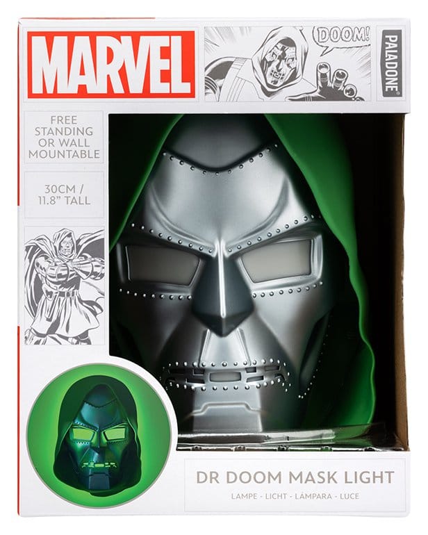 Marvel Universe lampa Dr. Doom-mask 22 cm