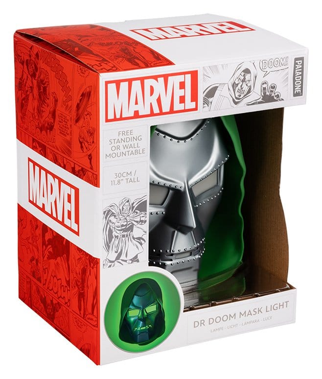Marvel Universe lampa Dr. Doom-mask 22 cm