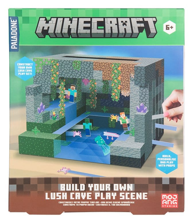 Minecraft byggsats 3D-scen