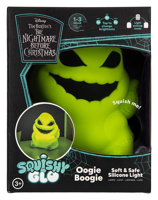 Nightmare Before Christmas SquishyGlo silikonlampa Oogie Boogie uppladdningsbar 16 cm