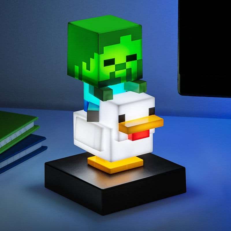 Minecraft Icon Light Chicken Jockey 13 cm