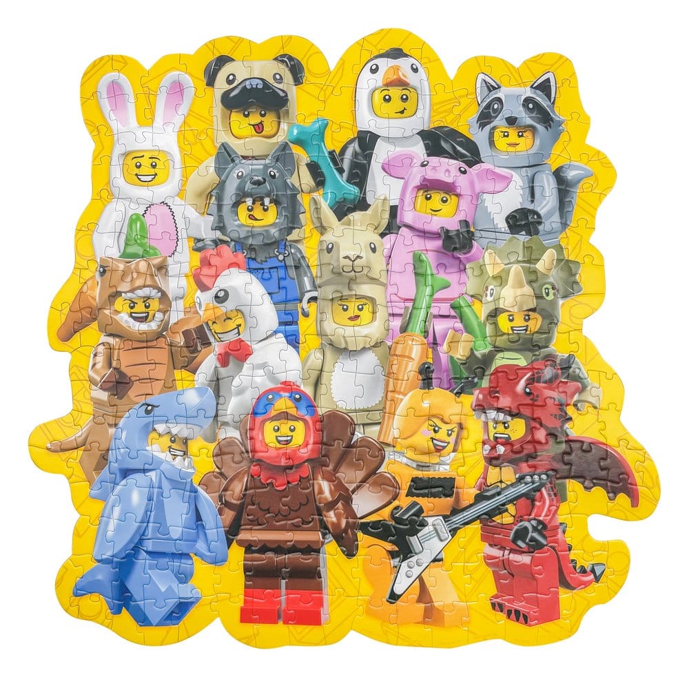Lego pussel i plåtburk (250 bitar)